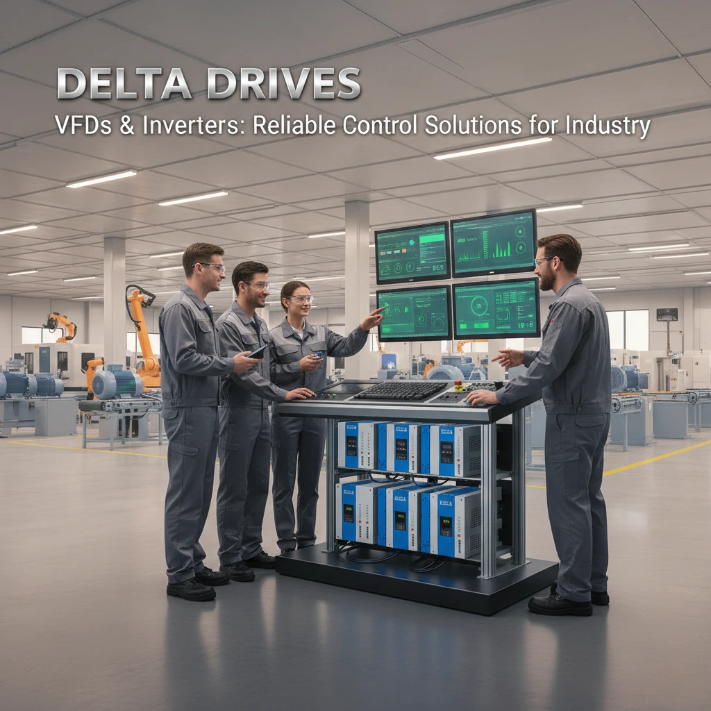 Delta Drives, VFDs & Inverters: Reliable Motor Control Solutions for Industry